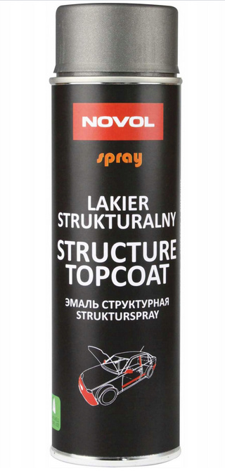 LAKIER STRUKTRALNY NOVOL STRUCTURE TOPCOAT ANTRACYT